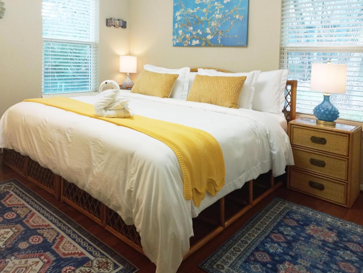 King Bed In Relaxing Oasis, With Free Snack/Wi-Fi/Parking Leilighet San Marcos Eksteriør bilde